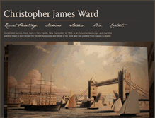 Tablet Screenshot of christopherjamesward.com